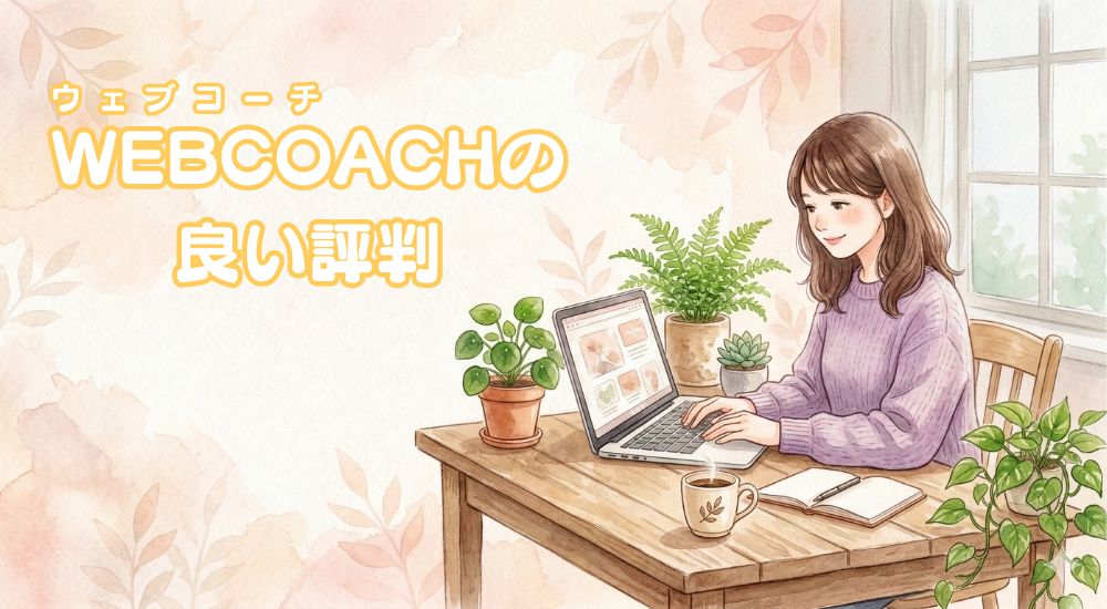 WEBCOACH（ウェブコーチ）の良い評判・口コミ