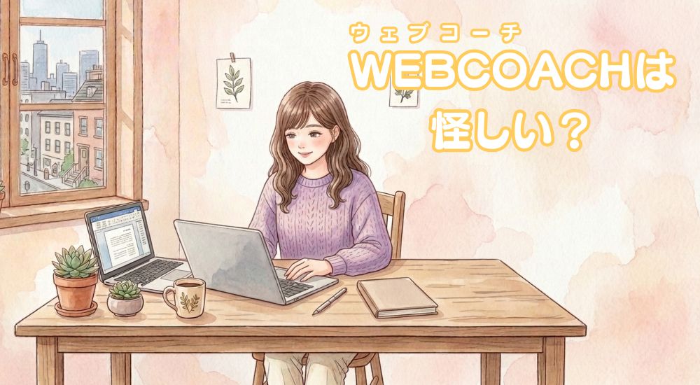 WEBCOACH（ウェブコーチ）は怪しい？評判の信頼性をチェック