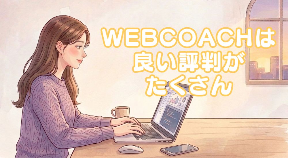 まとめ：WEBCOACH（ウェブコーチ）は良い評判がたくさん！